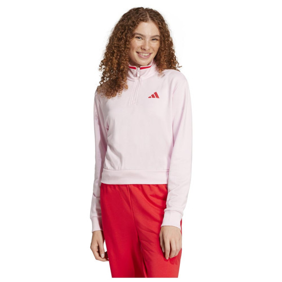 Adidas Γυναικείο φούτερ Sportswear Essentials French Terry 1/4-Zip Sweatshirt
